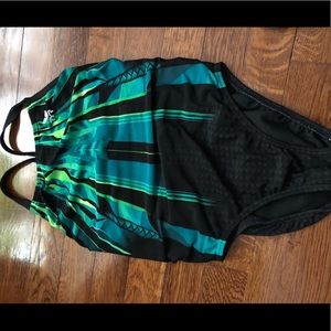 TYR practice suit.